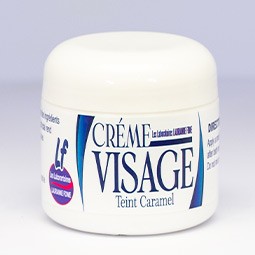 Crème visage caramel