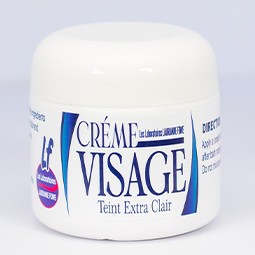 Crème visage extra clair