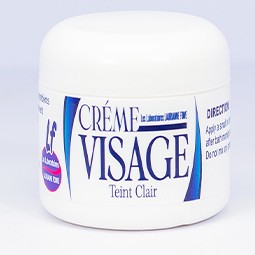 Crème de visage teint clair