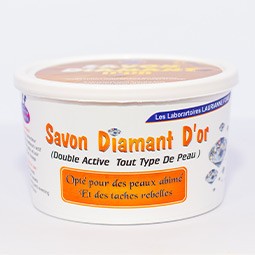 Savon diamant or