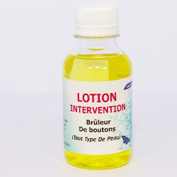 Lotion intervention (Brûleur de bouton)