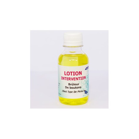Lotion intervention (Brûleur de bouton)