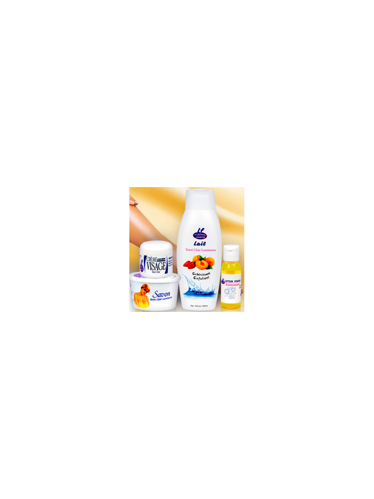 Gamme teint clair lumineux