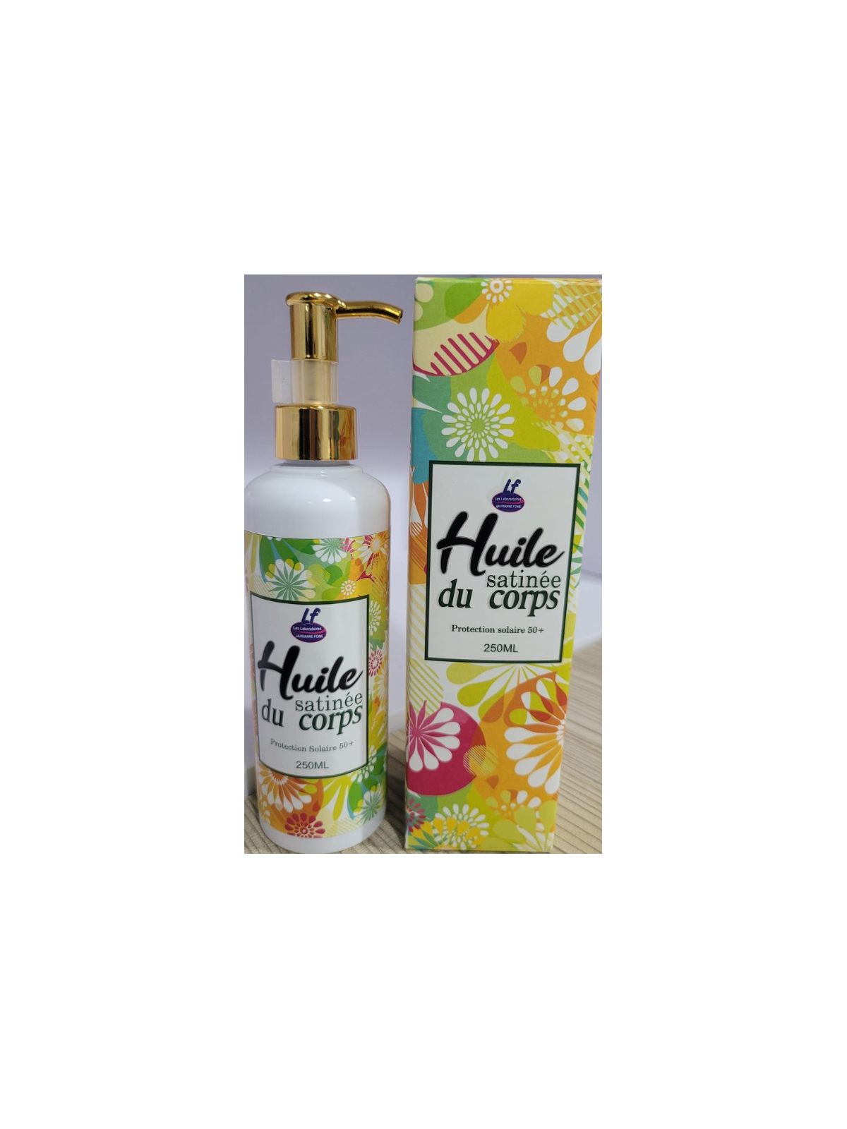 Huile satinée